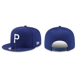 NEW ERA - MLB Baseball Hat - Pittsburgh Pirates 9FIFTY Snapback Cap - Blue